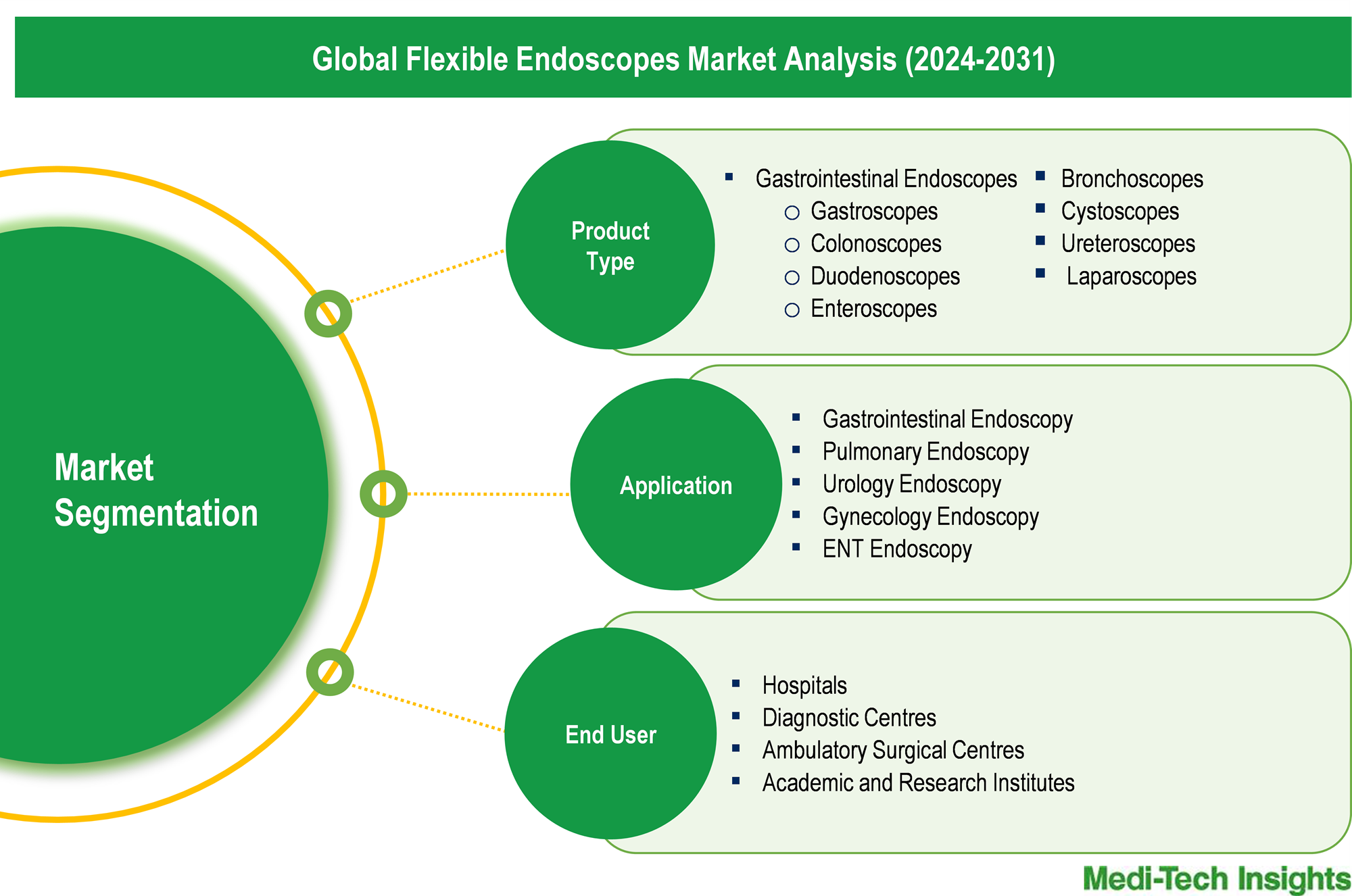 Flexible Endoscopes Market - Segmentation Flexible Endoscopes Market - Segmentation