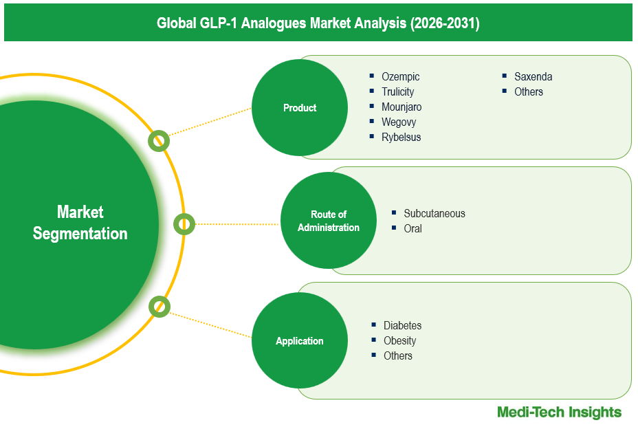GLP-1 Analogues Market - Segmentation GLP-1 Analogues Market - Segmentation