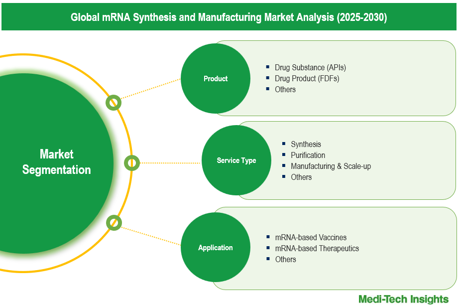 mRNA Synthesis and Manufacturing Market - Segmentation