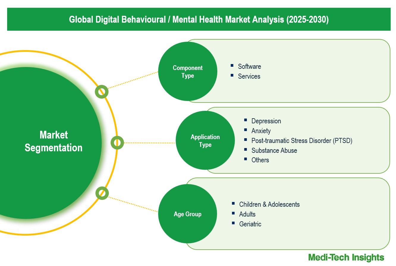 Digital Behavioral Mental Health Market - Segmentation