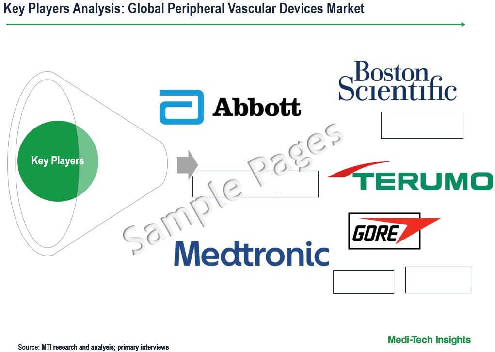 Peripheral Vascular Devices Market - Key Players